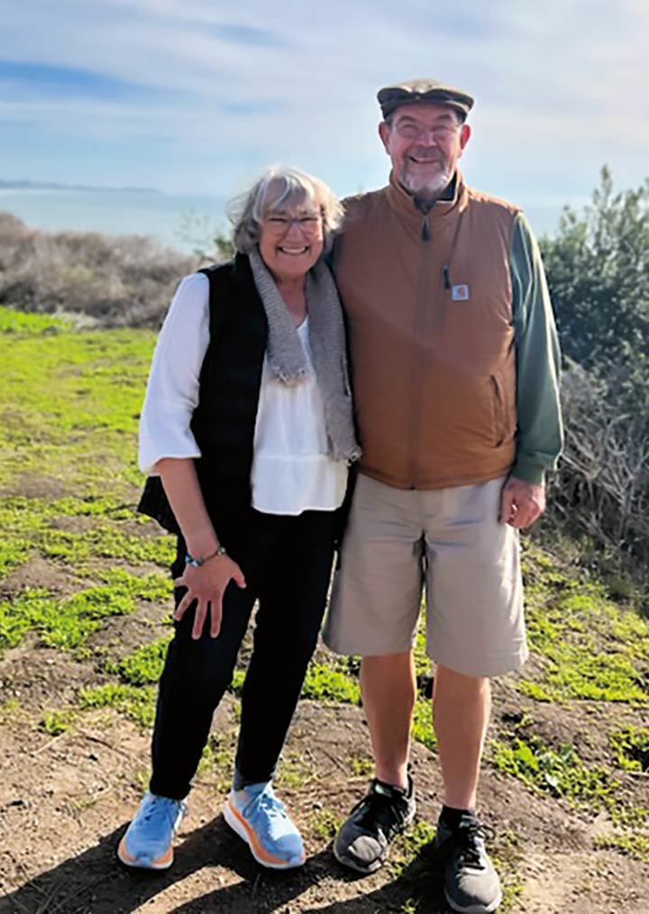 Photo of Lucinda and Gary Jensen
                            