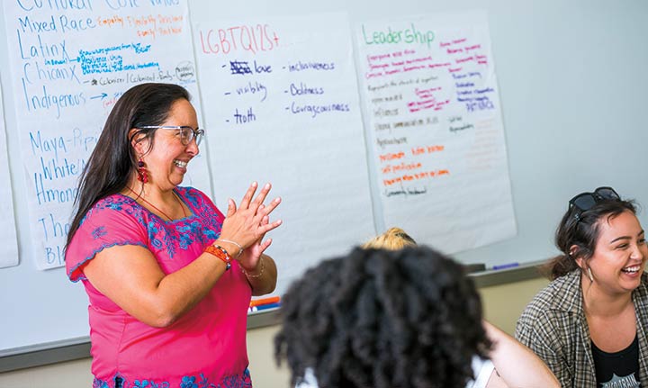 Education Professor Marisol Ruiz created the program to help teach future educators how to incorporate student experiences and counter-narratives into curriculum.