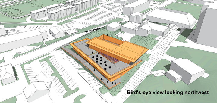 map of new microgrid building