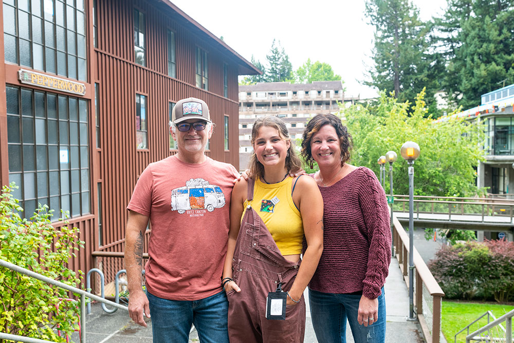 Rowan Haeger’s parents are both Humboldt alumni.