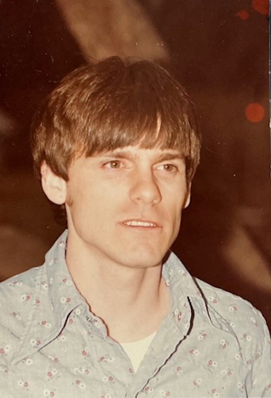 A photo of Don Berry, while he was a student at Humboldt. 