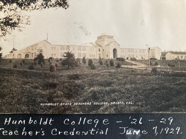 A photo of Founders Hall circa 1921. 