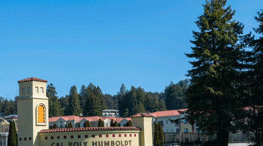 Cal Poly Humboldt front gates