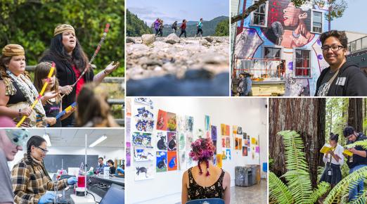 Students participate in activities in Place-Based Learning Communities.