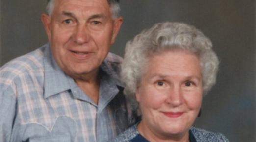 A photo of Calvin and Virginia Kernen