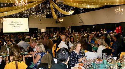 The 40th annual Athletics Auction helped gather alumni and raise funds for student scholarships. 