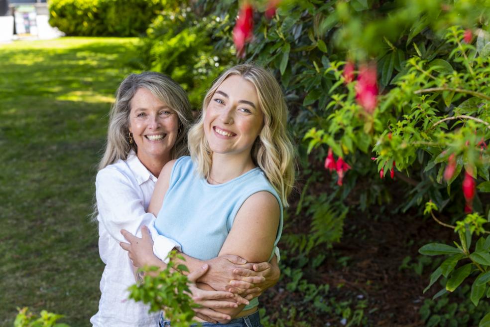 Casey Schmidt and her daughter Chloe Schmidt