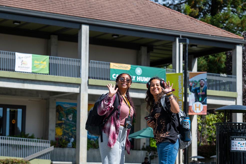 Students on the Quad