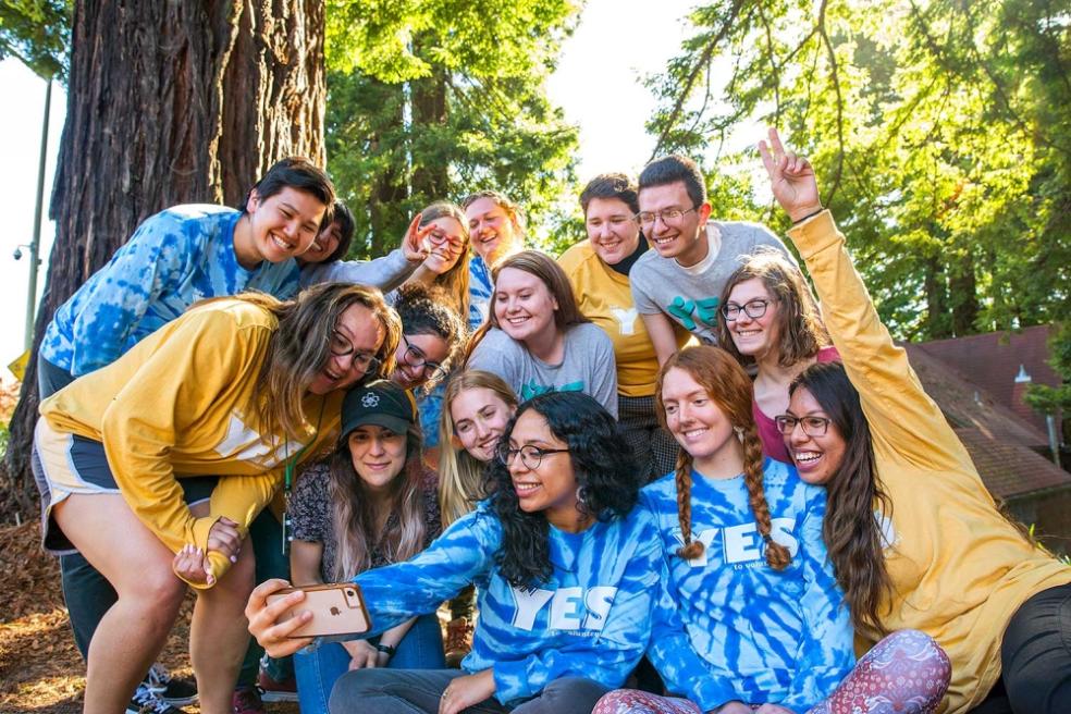 Student members of Youth Educational Services (Y.E.S.) Student members of Cal Poly Humboldt's Youth Educational Services (Y.E.S.)