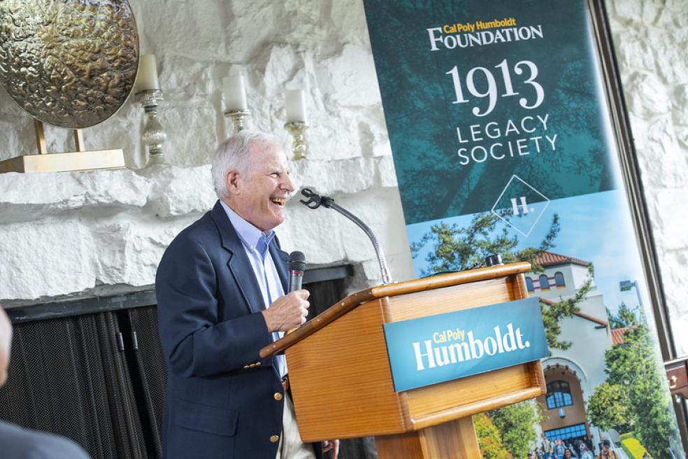 Dr. Peter Lehman at the 1913 Legacy Luncheon Photo of Dr. Peter Lehman speaking at the 1913 Legacy Luncheon on March 2, 2023
