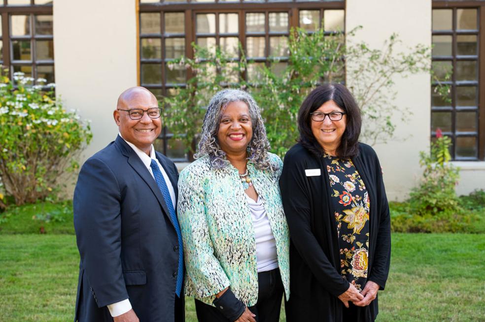 President’s Distinguished Service Award winners: Keith Flamer, Connie Stewart, Robin Smith