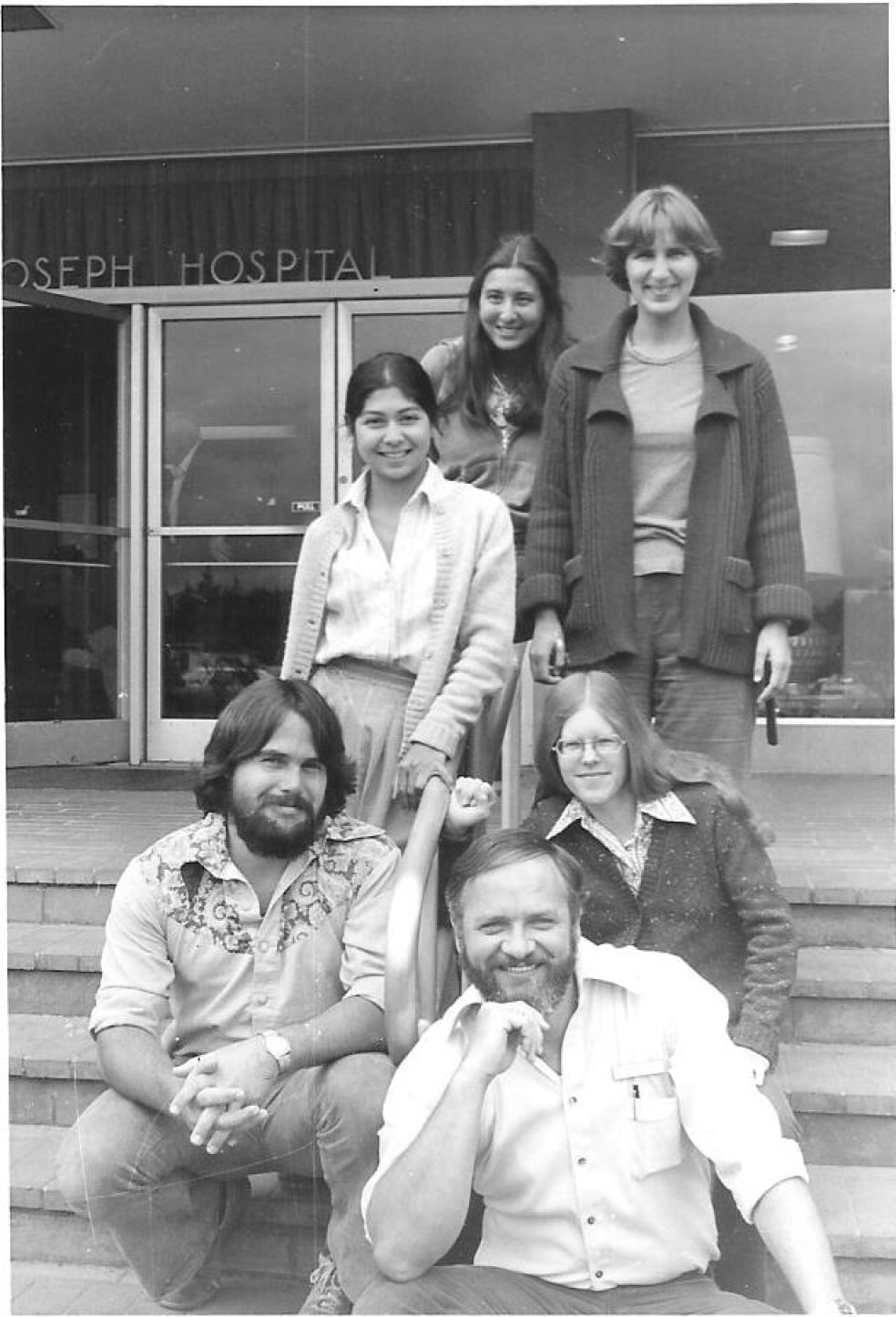 St. Joe&#039;s graduate nurses in 1978, including Robin Smith