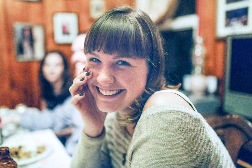 Photo of Jacqueline Themel smiling.