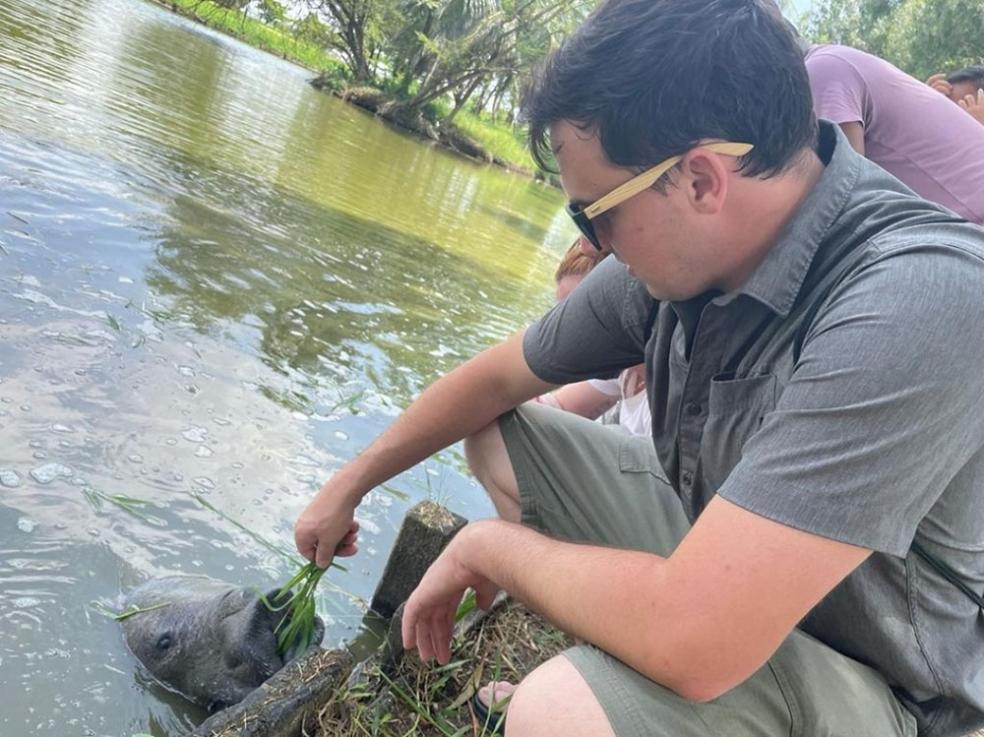 Nicholas Schieferecke graduated from Cal Poly Humboldt in 2019 and is serving as an environment Volunteer in Guyana.