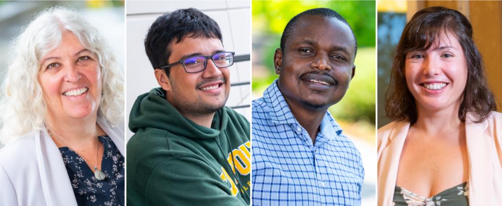 headshots of McCroen award winners