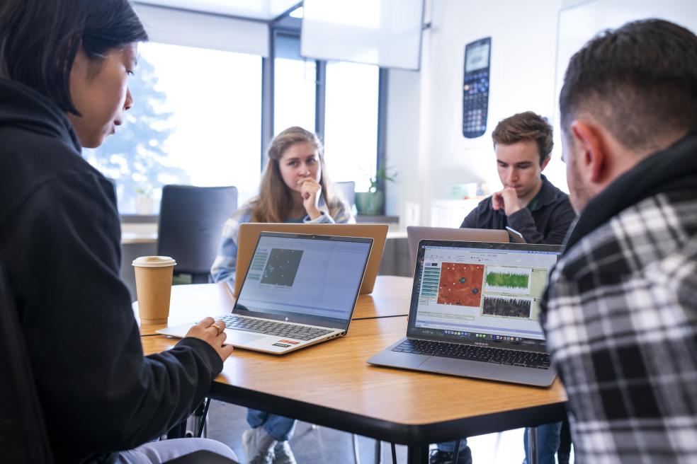 “None of us have a strict background in biology, so it's also been an amazing experience learning about an unfamiliar subject together,” says student researcher Cheyenne Ty.