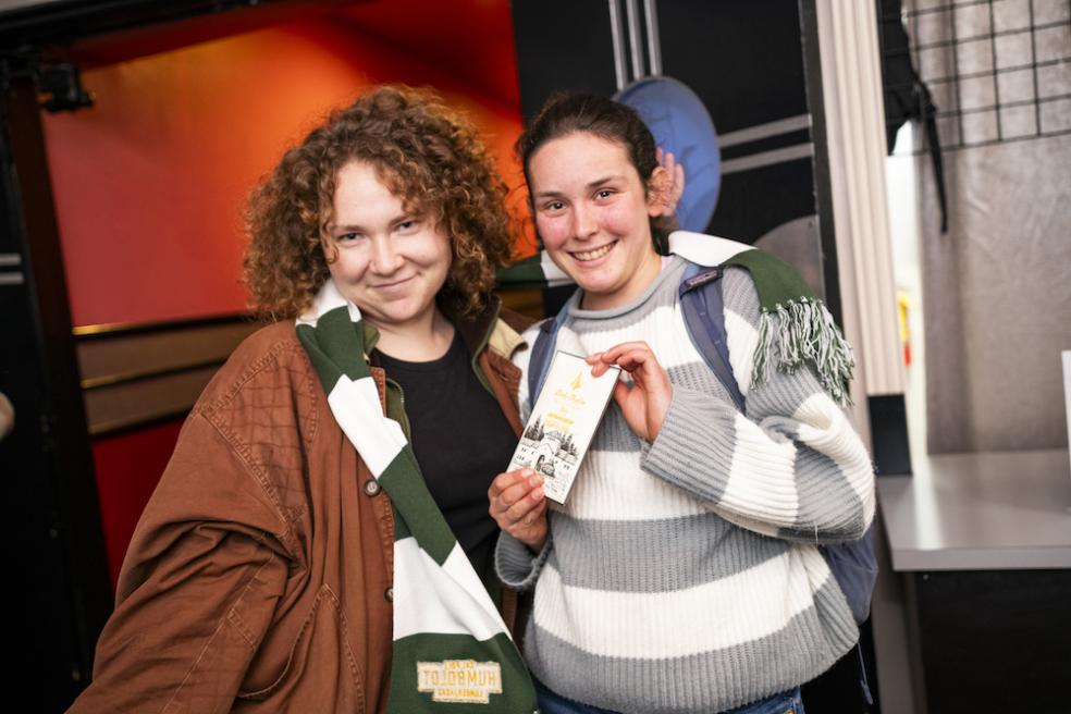Attendees celebrated the University's fourth anniversary as a polytech on Cal Poly Humboldt Day on Monday, Jan. 26. The free event included performances by student and staff-led bands, and attendees received a Cal Poly Humboldt scarf and a Dick Taylor x Cal Poly Humboldt chocolate bar.