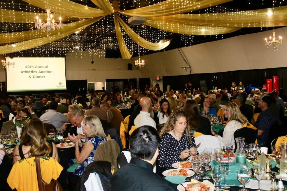 The 40th annual Athletics Auction helped gather alumni and raise funds for student scholarships. 