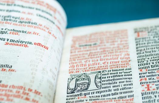This World Book Day, on Sunday, April 23, the campus community can celebrate by visiting the 14th-century text or others in the University's special collections.