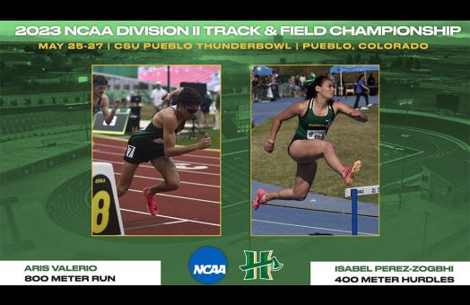 The Cal Poly Humboldt track and field program will send two individuals to compete at the 2023 NCAA Division II Outdoor Track & Field National Championships hosted by Colorado State University Pueblo at the CSU Pueblo Thunderbowl. 