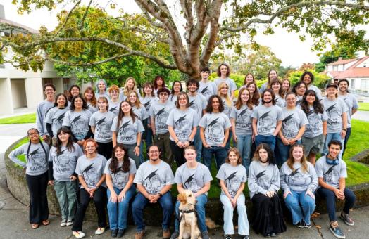 A group photo of the 2024-25 RAMP peer mentors. 