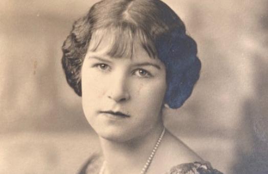 A photo of Marie Jacobs Liebau, who graduated from Humboldt State Teaching College in 1929.