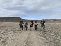 Nine students designed the expedition from scratch over the course of the Spring semester with the provided parameters: budget, travel distance, terrain, weather, and length of expedition. Photo by Geneviève Marchand.