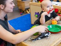 The Children’s Center is one of the few center-based programs  in Humboldt County to provide infant care.