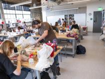 Reopened this fall after a major renovation, Jenkins Hall now hosts the Ceramics and Sculpture programs, where students are actively using the updated studio spaces.