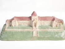 A ceramic model of Founders Hall created by Horace “Pop” Jenkins, the Industrial Arts professor for whom Jenkins Hall is named.